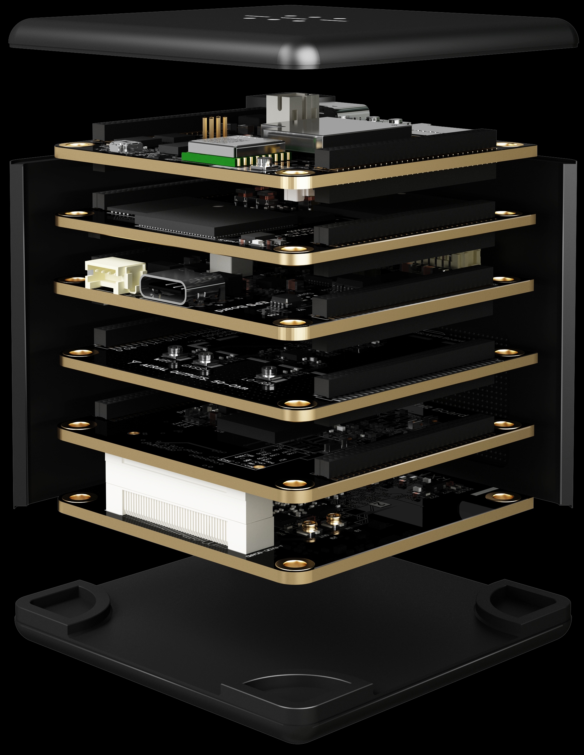 NODE IO — Cubesat standard quantum node